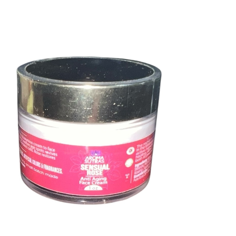 Aroma Sutra‎ Anti Aging Face Cream 1 Oz Sensual Rose